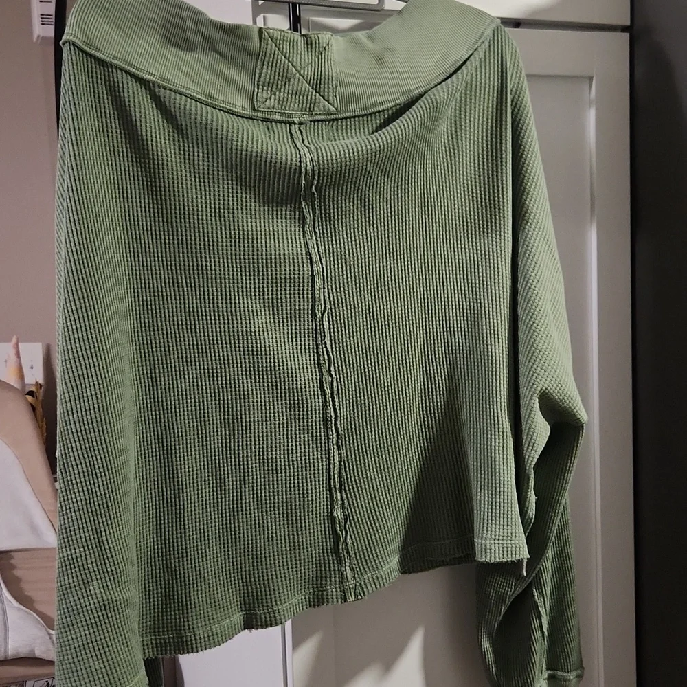 We The Free Close To You Waffle Knit Top - Picture 6 of 6